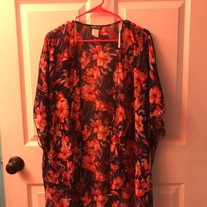 Floral kimono
